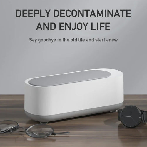 NovaSonic™ Minimalist Ultrasonic Jewelry & Glasses Cleaner