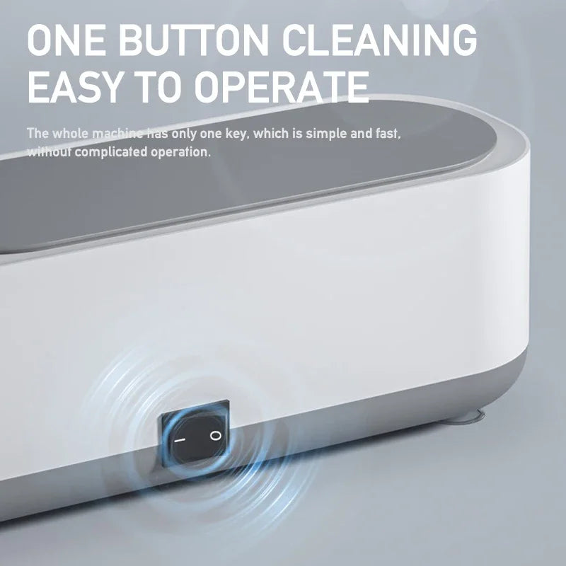 NovaSonic™ Minimalist Ultrasonic Jewelry & Glasses Cleaner